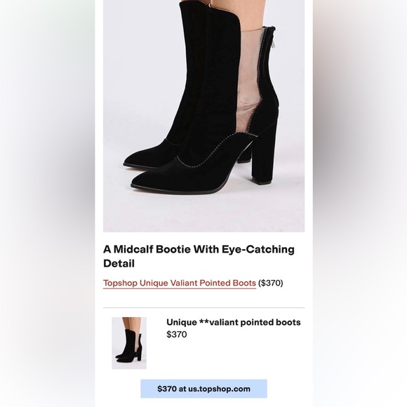 Topshop Unique Valiant Pointed Boots - Picture 2 of 11